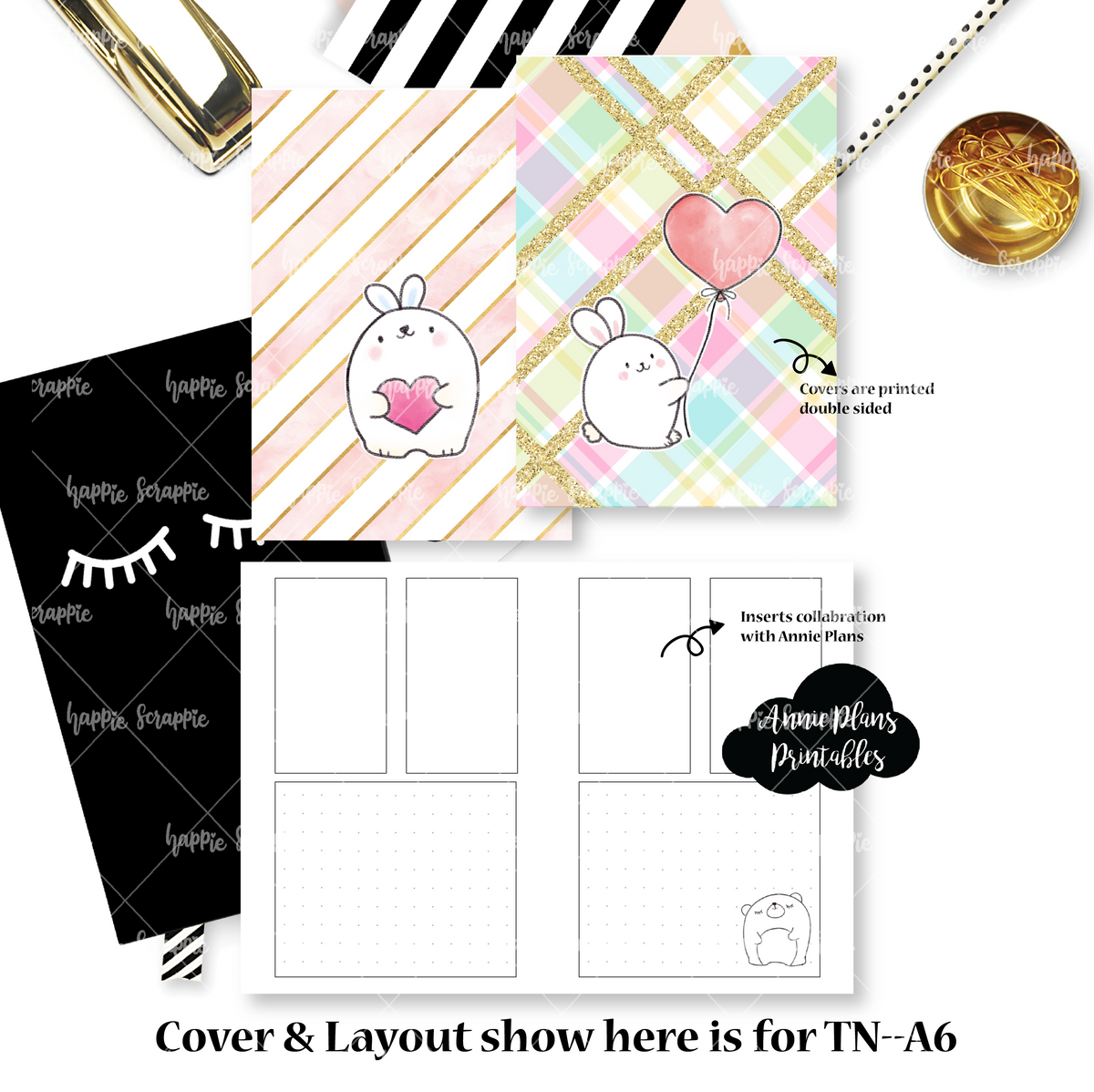 A6 TN Size  PLAIN LINED Printable Travelers Notebook Insert © –  AnniePlansPrintables, LLC